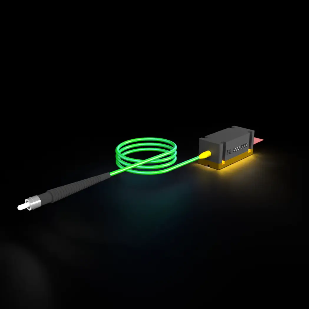 1,2W 525nm Faser-Laser