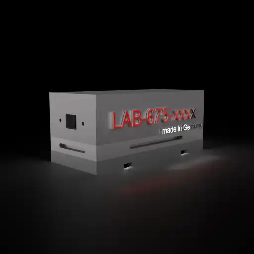 1,2W 675nm LAB-Laser